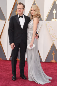 HOLLYWOOD, CA - FEBRUARY 28: Director Tom McCarthy (L) and Wendy Merry McCarthy attend the 88th Annual Academy Awards at Hollywood & Highland Center on February 28, 2016 in Hollywood, California. (Photo by Jason Merritt/Getty Images)